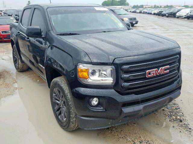 1GTG5CEA3J1285713 - 2018 GMC CANYON SLE BLACK photo 1