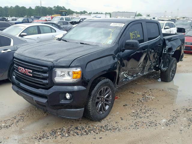 1GTG5CEA3J1285713 - 2018 GMC CANYON SLE BLACK photo 2