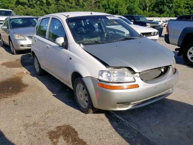 KL1TJ62654B185596 - 2004 CHEVROLET AVEO LS WHITE photo 1