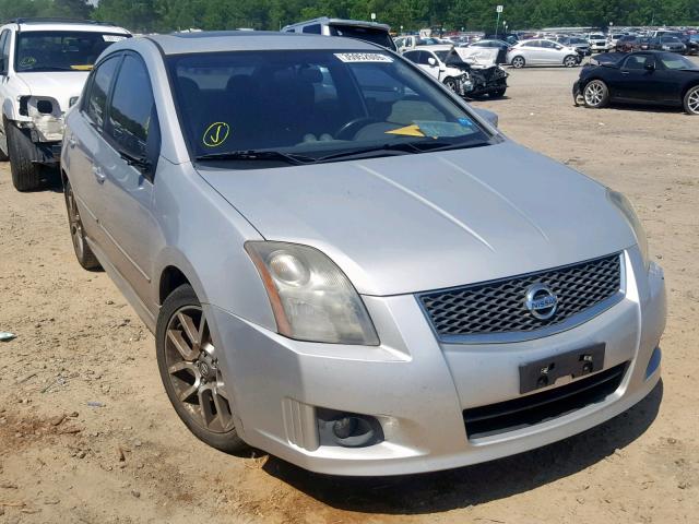 3N1CB61E27L725331 - 2007 NISSAN SENTRA SE- SILVER photo 1