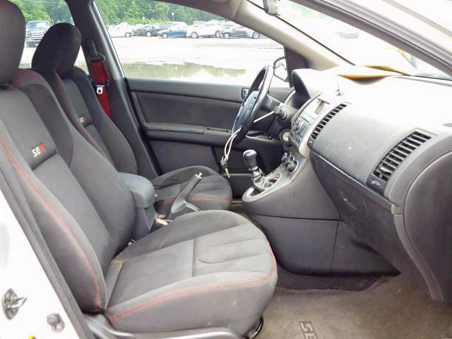 3N1CB61E27L725331 - 2007 NISSAN SENTRA SE- SILVER photo 5