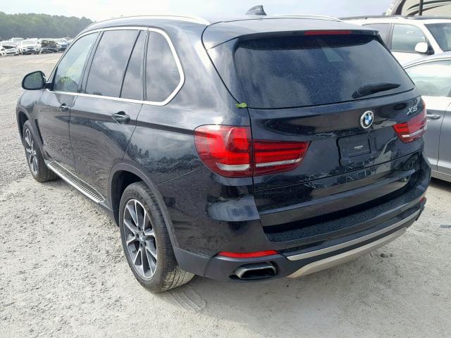 5UXKR6C57F0J75524 - 2015 BMW X5 XDRIVE5 BLACK photo 3