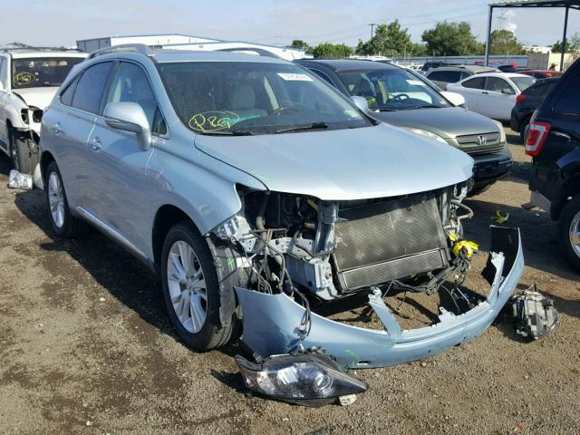 JTJBC1BA4C2426386 - 2012 LEXUS RX 450 BLUE photo 1