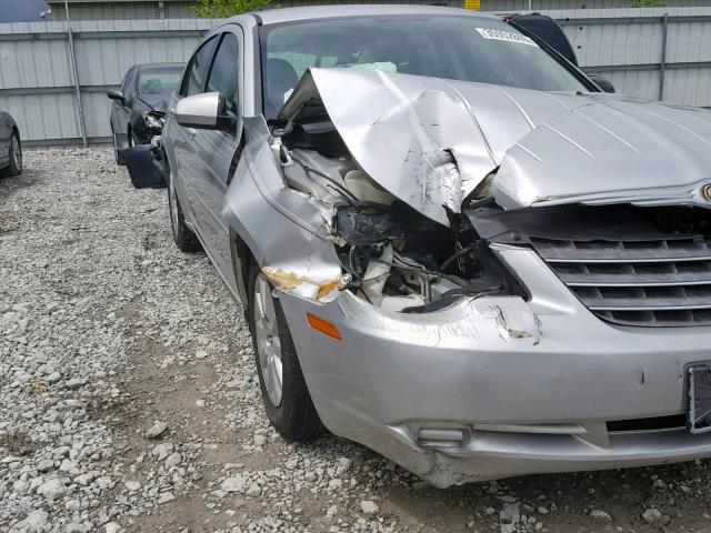 1C3LC46K67N518314 - 2007 CHRYSLER SEBRING SILVER photo 9