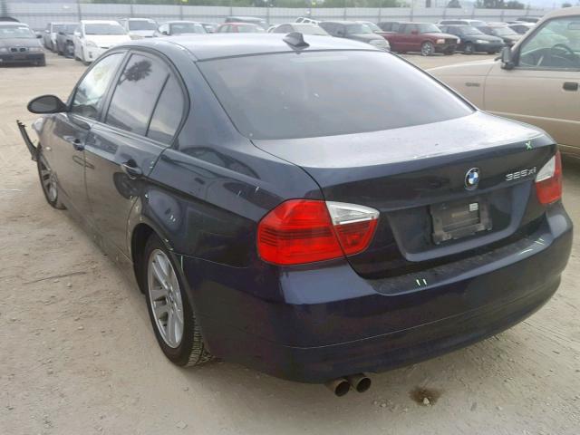 WBAVD13566KV02044 - 2006 BMW 325 XI BLUE photo 3