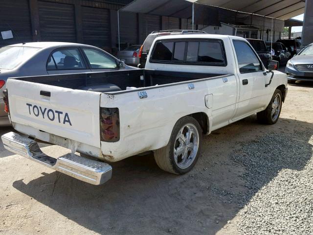 JT4RN82P9P5078940 - 1993 TOYOTA PICKUP 1/2 WHITE photo 4