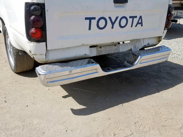 JT4RN82P9P5078940 - 1993 TOYOTA PICKUP 1/2 WHITE photo 9