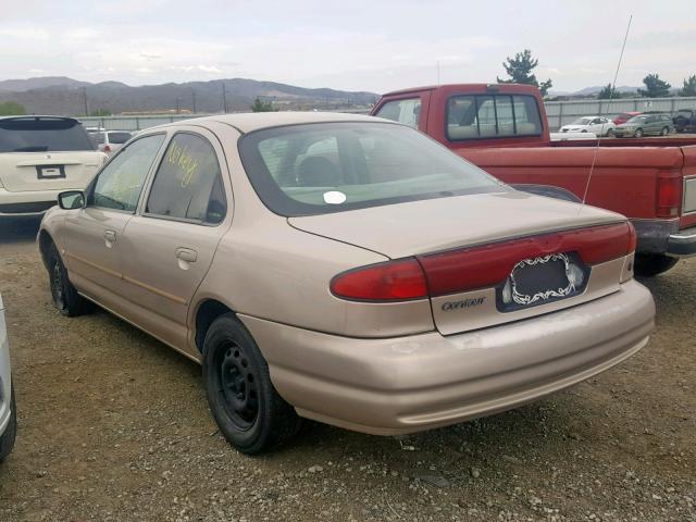 1FAFP6637WK278441 - 1998 FORD CONTOUR LX GOLD photo 3