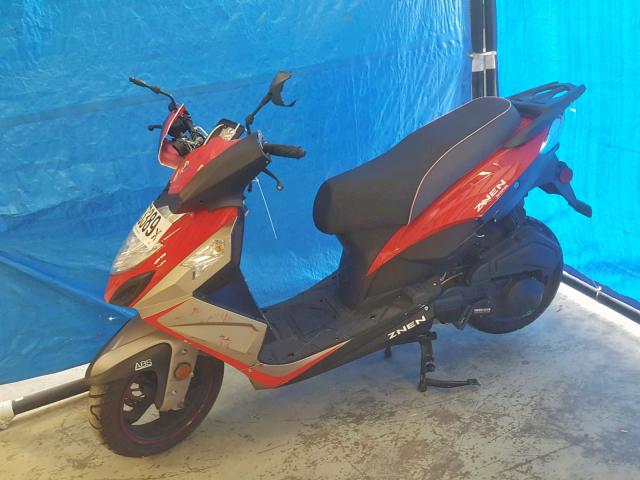 L5YTCKPU4H1158770 - 2017 ZHON SCOOTER RED photo 2