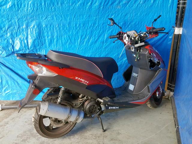 L5YTCKPU4H1158770 - 2017 ZHON SCOOTER RED photo 4