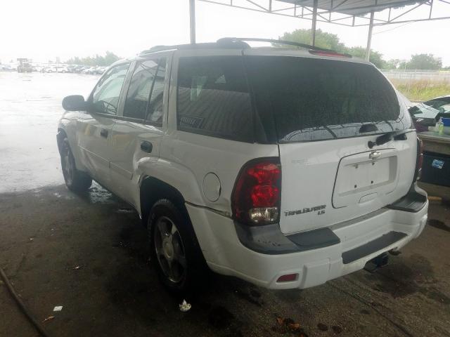 1GNDT13S282240301 - 2008 CHEVROLET TRAILBLAZER LS  photo 3