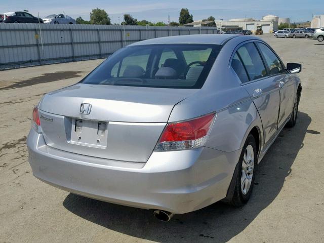 1HGCP2F48AA102741 - 2010 HONDA ACCORD LXP SILVER photo 4