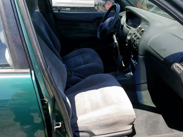 1Y1SK5266TZ035767 - 1996 GEO PRIZM BASE მწვანე ფოტო 5