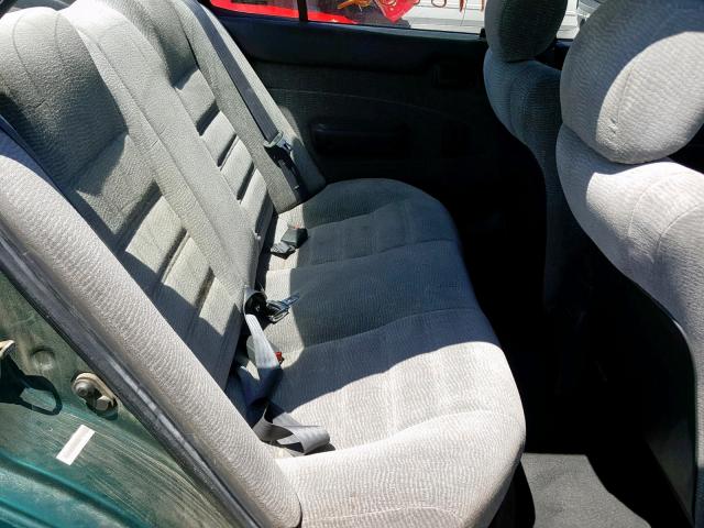 1Y1SK5266TZ035767 - 1996 GEO PRIZM BASE მწვანე ფოტო 6