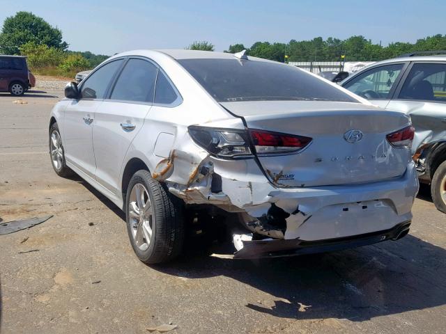 5NPE34AF7JH687182 - 2018 HYUNDAI SONATA SPO SILVER photo 3