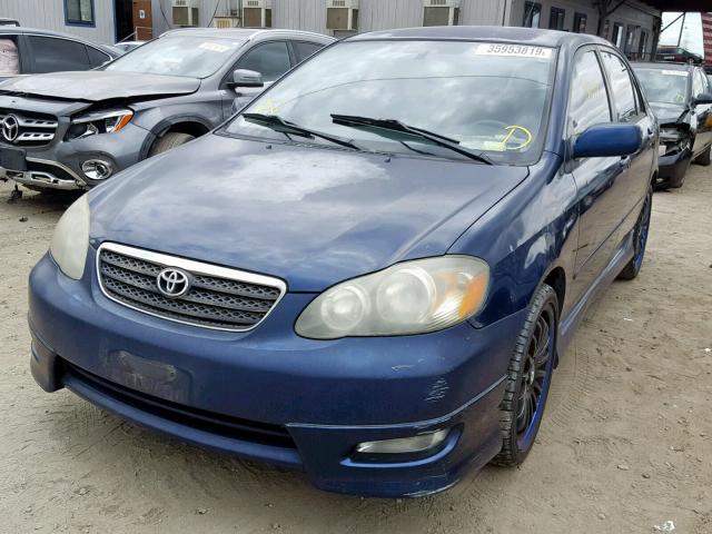 1NXBR32E36Z651032 - 2006 TOYOTA COROLLA CE BLUE photo 2