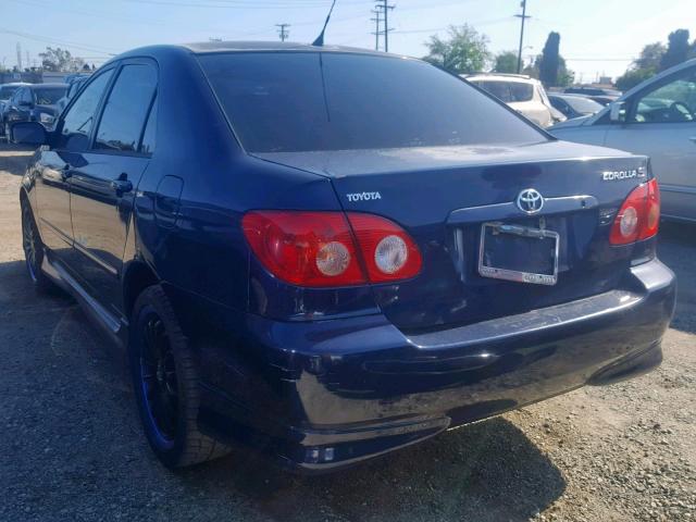 1NXBR32E36Z651032 - 2006 TOYOTA COROLLA CE BLUE photo 3