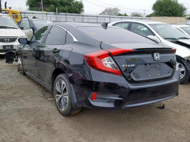 2HGFC1F71GH638275 - 2016 HONDA CIVIC EXL BLACK photo 3