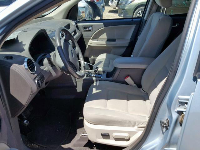 1FMDK02W89GA06254 - 2009 FORD TAURUS X S BLUE photo 5