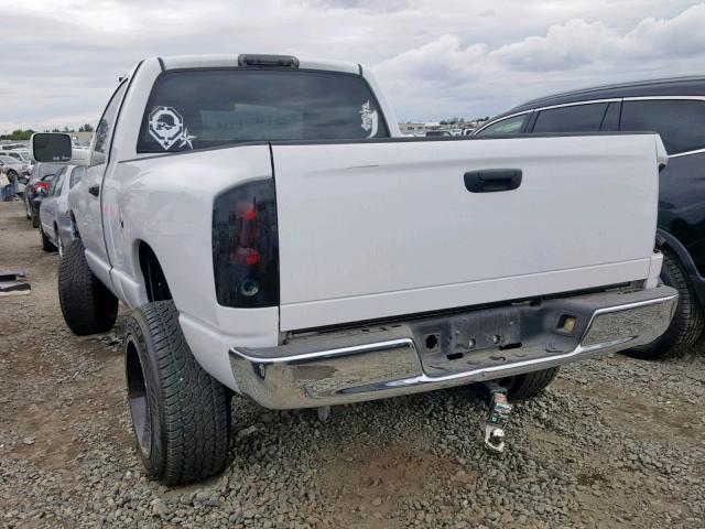 1D7HA16KX4J228656 - 2004 DODGE RAM 1500 S WHITE photo 3