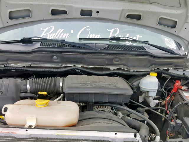 1D7HA16KX4J228656 - 2004 DODGE RAM 1500 S WHITE photo 7