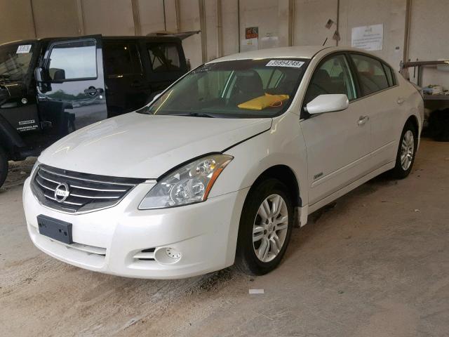 1N4CL2AP7AC126633 - 2010 NISSAN ALTIMA HYB WHITE photo 2