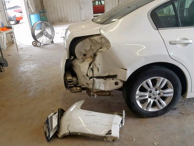 1N4CL2AP7AC126633 - 2010 NISSAN ALTIMA HYB WHITE photo 9