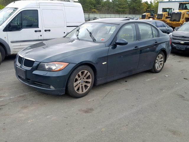 WBAVA33527PV63321 - 2007 BMW 328 I GREEN photo 2