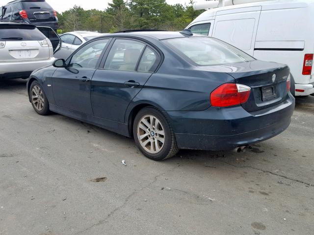 WBAVA33527PV63321 - 2007 BMW 328 I GREEN photo 3