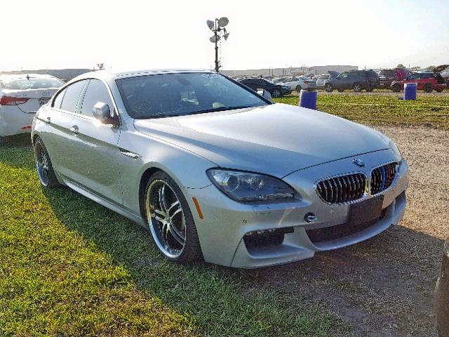 WBA6A0C58DDF14157 - 2013 BMW 640 I SILVER photo 1