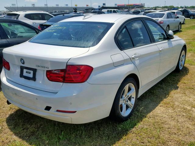 WBA3D3C55EK156716 - 2014 BMW 328 D WHITE photo 4