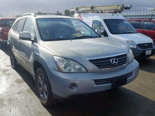 JTJHW31U472033017 - 2007 LEXUS RX 400H TEAL photo 1