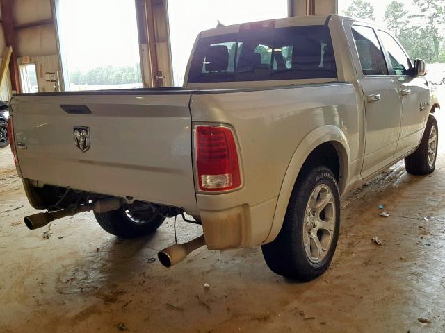 1C6RR6NT5ES408919 - 2014 RAM 1500 LARAM SILVER photo 4