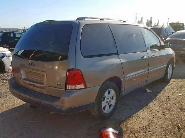 2FMZA576X5BA51356 - 2005 FORD FREESTAR S TAN photo 4