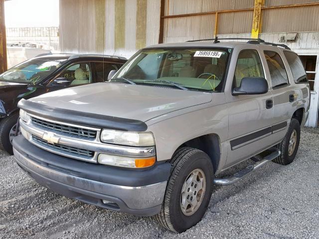 1GNEC13V46R159884 - 2006 CHEVROLET TAHOE C150 BEIGE photo 2