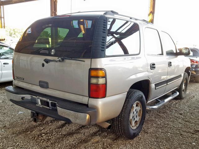 1GNEC13V46R159884 - 2006 CHEVROLET TAHOE C150 BEIGE photo 4