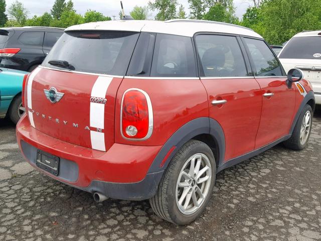 WMWZB3C59FWM32759 - 2015 MINI COOPER COU RED photo 4