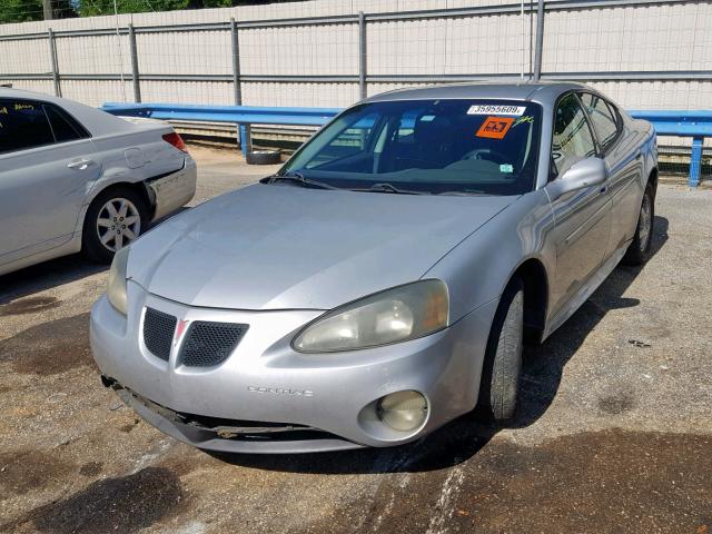 2G2WP522441327923 - 2004 PONTIAC GRAND PRIX SILVER photo 2