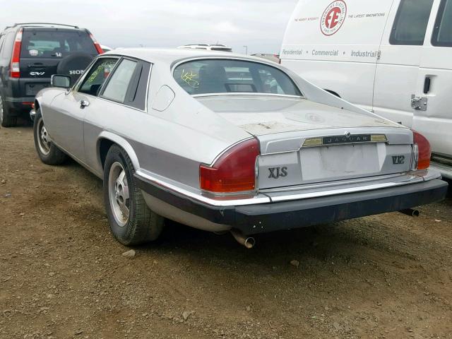 SAJNW5846LC172711 - 1990 JAGUAR XJS SILVER photo 3