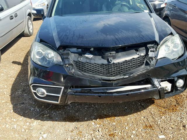 5J8TB1H2XAA006243 - 2010 ACURA RDX BLACK photo 9