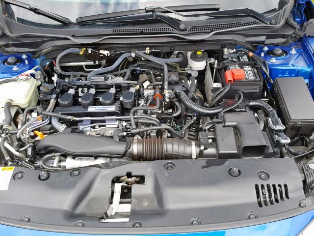 19XFC1F73HE215127 - 2017 HONDA CIVIC EXL BLUE photo 7