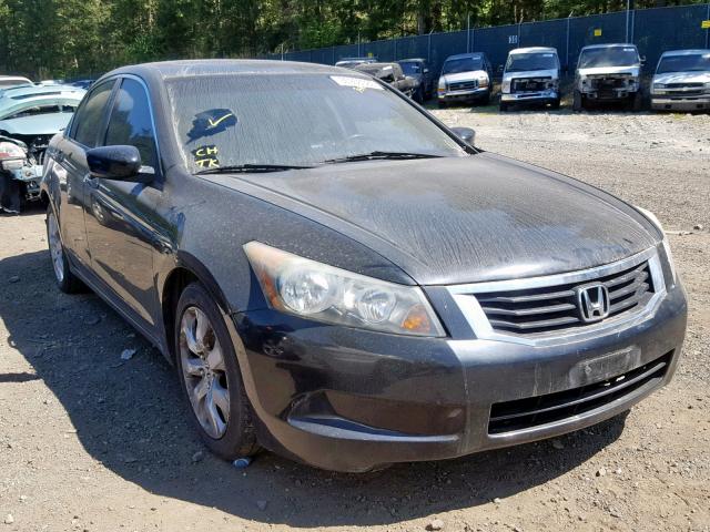 1HGCP26888A097313 - 2008 HONDA ACCORD EXL BLACK photo 1