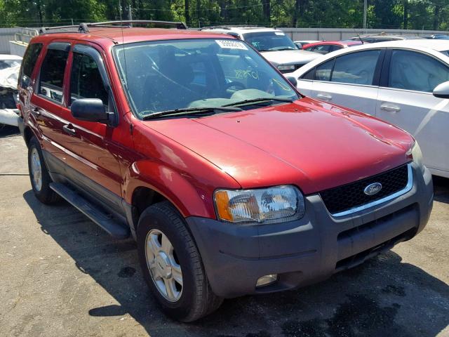 1FMYU03143KB76212 - 2003 FORD ESCAPE XLT RED photo 1