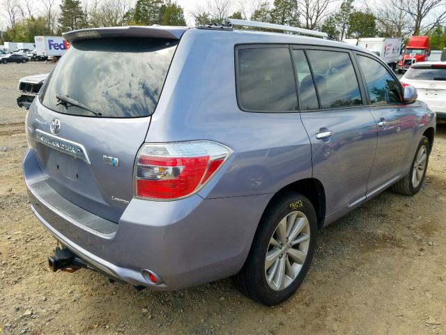 JTEEW44A792034240 - 2009 TOYOTA HIGHLANDER HYBRID LIMITED  photo 4