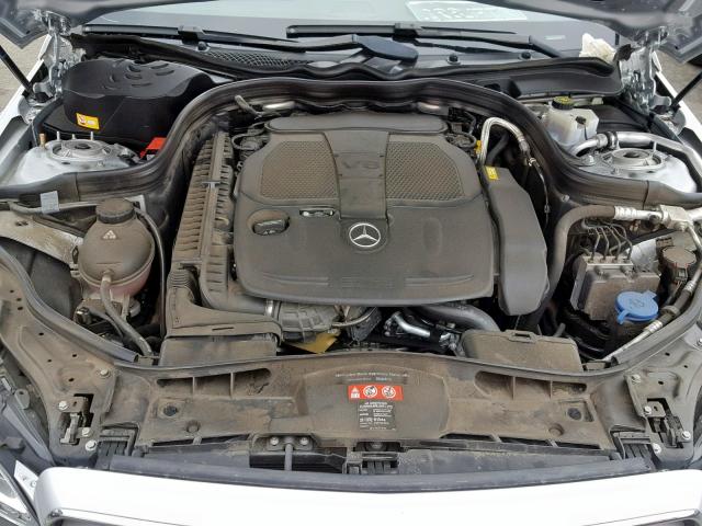 WDDHF5KB2GB304965 - 2016 MERCEDES-BENZ E 350 SILVER photo 7