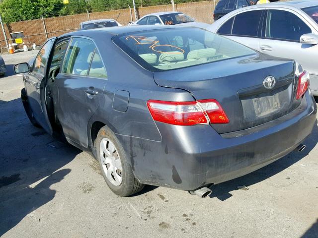 4T1BK46K77U019372 - 2007 TOYOTA CAMRY NEW GRAY photo 3