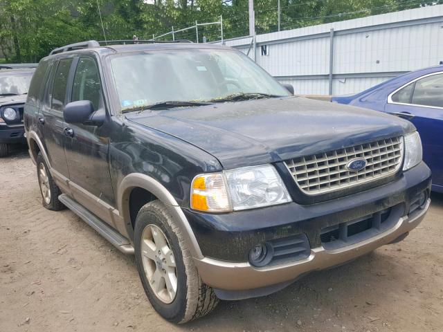 1FMZU74K23UA43554 - 2003 FORD EXPLORER E BLACK photo 1