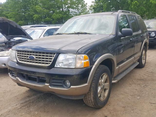 1FMZU74K23UA43554 - 2003 FORD EXPLORER E BLACK photo 2