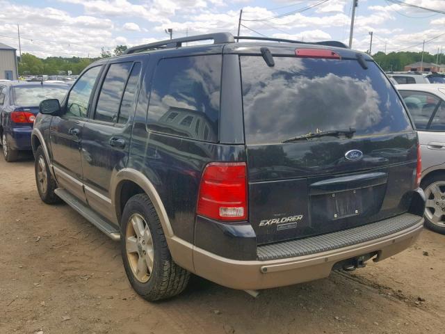 1FMZU74K23UA43554 - 2003 FORD EXPLORER E BLACK photo 3