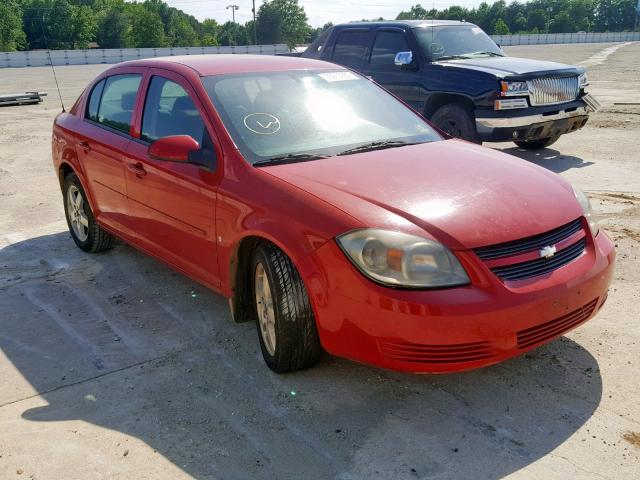 1G1AT58H497288816 - 2009 CHEVROLET COBALT LT RED photo 1